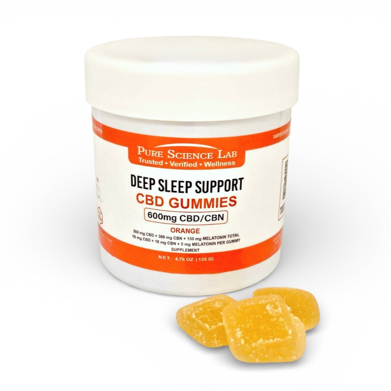 CBD + CBN + Melatonin Gummies | Deep Sleep Support