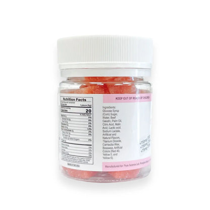 CBD CBG CBN Super Gummies Hemp Extract 1575mg Nutrition Ingredients
