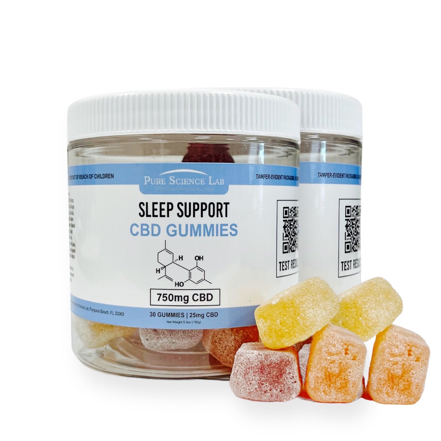 CBD Sleep Support Gummies Hemp Extract 1500mg