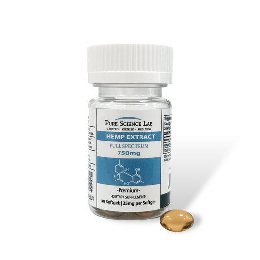 CBD Softgels 25mg | Daily Health | Full-Spectrum Oil