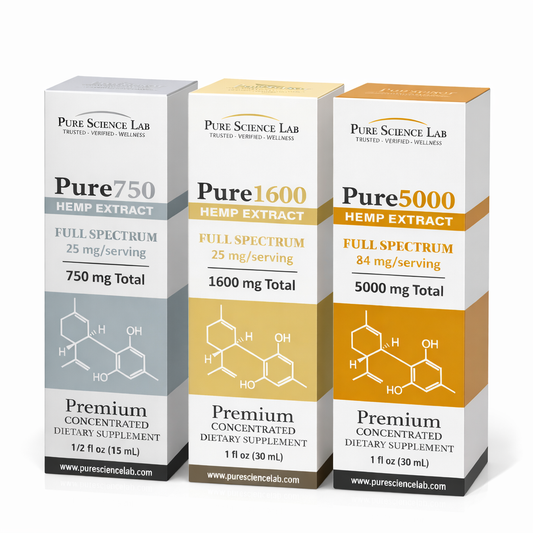 Full-Spectrum CBD Oil Tincture 750-5000mg