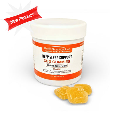 CBD + CBN + Melatonin Gummies | Deep Sleep Support
