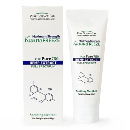 KannaFreeze CBD Topical Muscle and Joint Cream