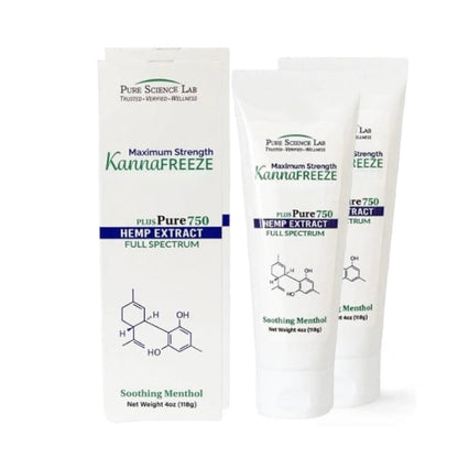 KannaFreeze CBD Topical Muscle and Joint Cream