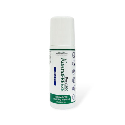 KannaFreeze CBD Topical Muscle and Joint Roll-On 1000mg