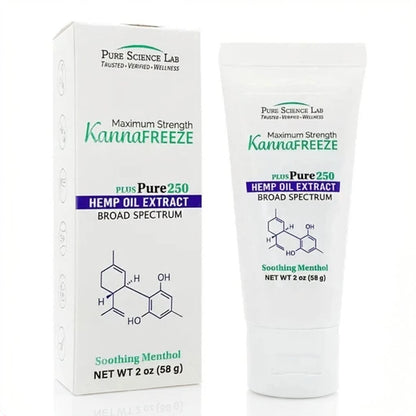 KannaFreeze CBD Topical Muscle and Joint Cream