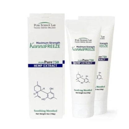 KannaFreeze CBD Topical Muscle and Joint Cream