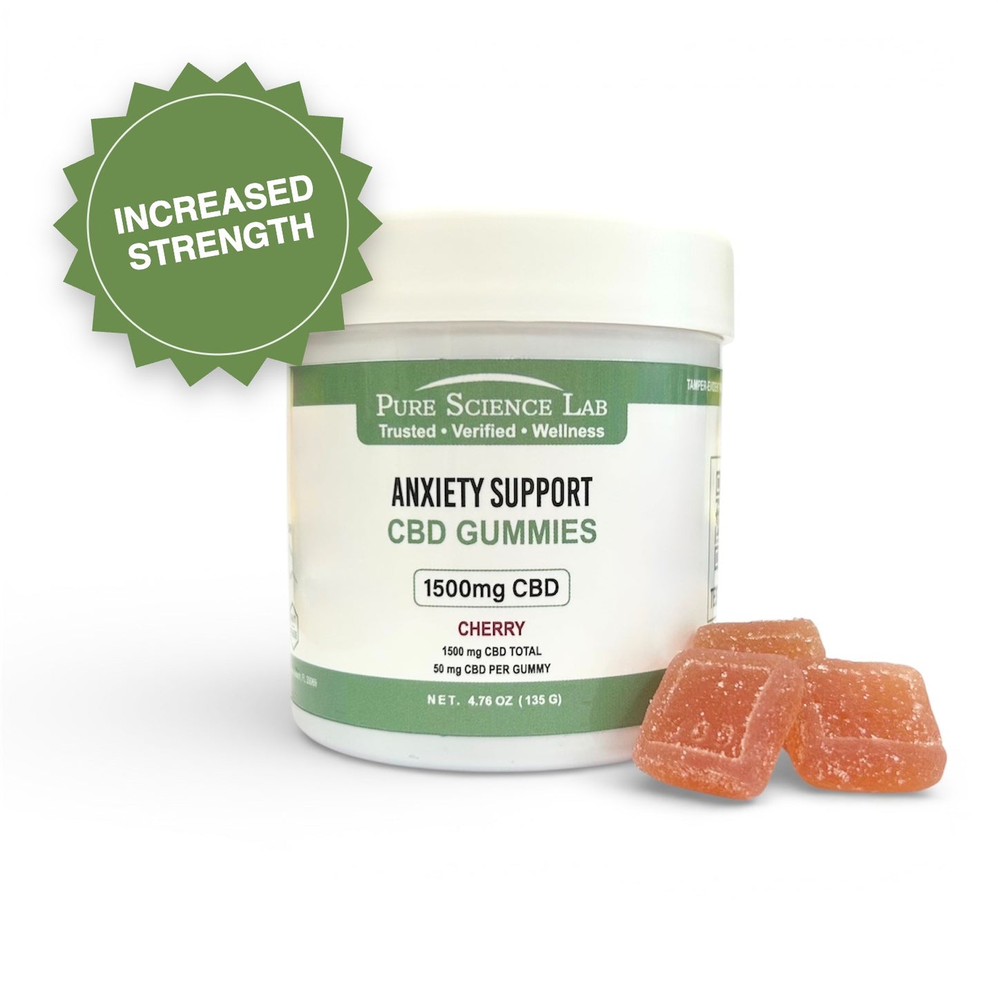 Anxiety Relief | 1500mg CBD Gummies
