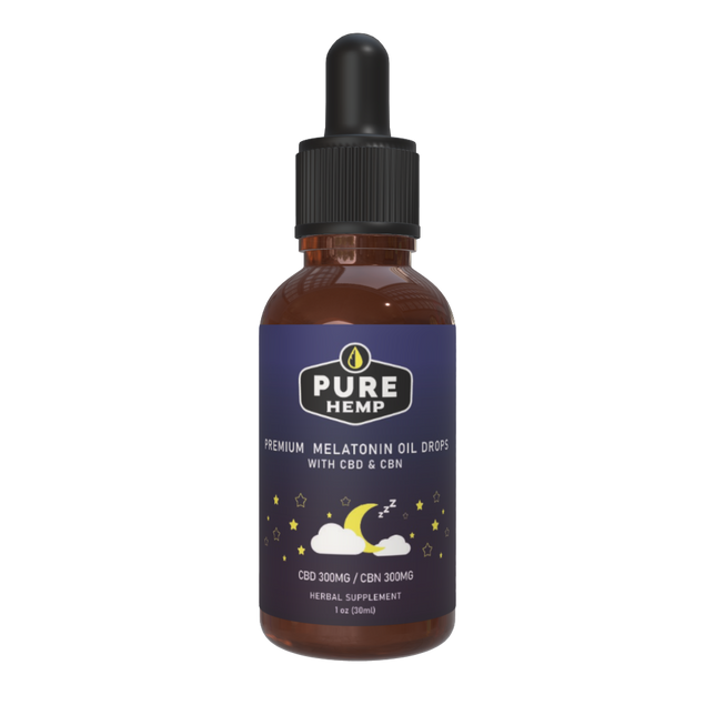 Sleep Support | 300mg CBD + 300mg CBN + Melatonin Tincture