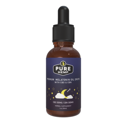Sleep Support | 300mg CBD + 300mg CBN + Melatonin Tincture