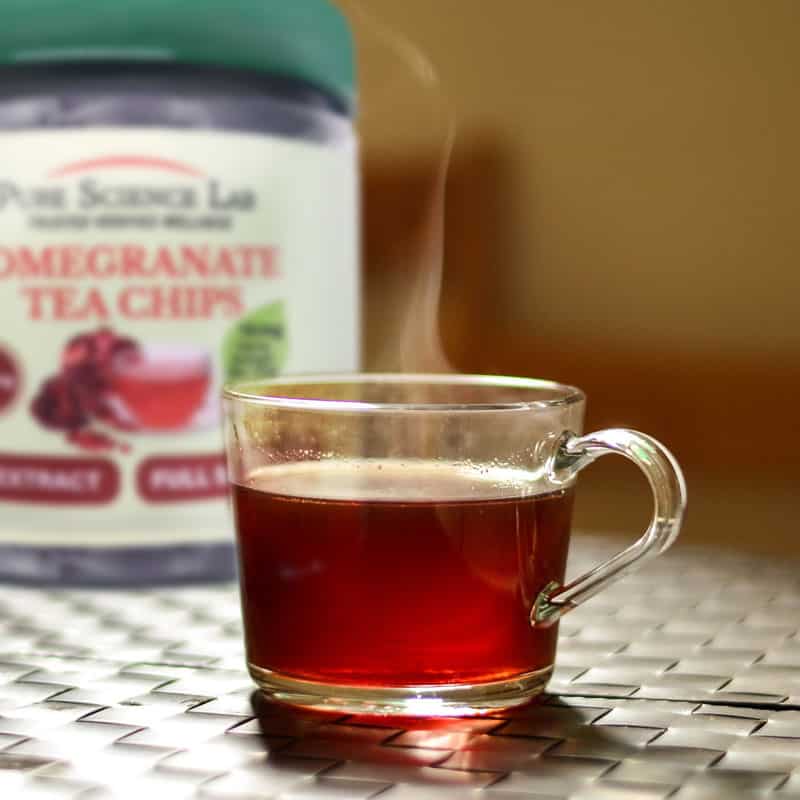 Pomegranate CBD Tea Cup